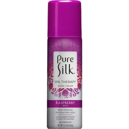 PURE SILK Raspberry Shave Cream, 2.25oz, 24PK 0-51009-30922-9